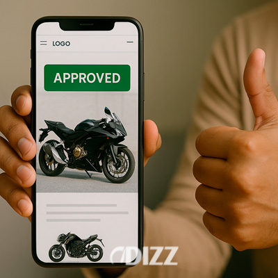 motorcycle loan approval