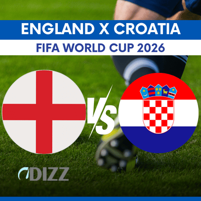 The countdown begins for the epic clash: England vs Croatia! England vs Croatia