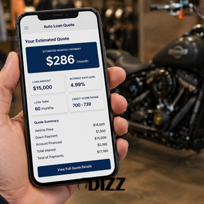 Compare financing options before you finance a Harley