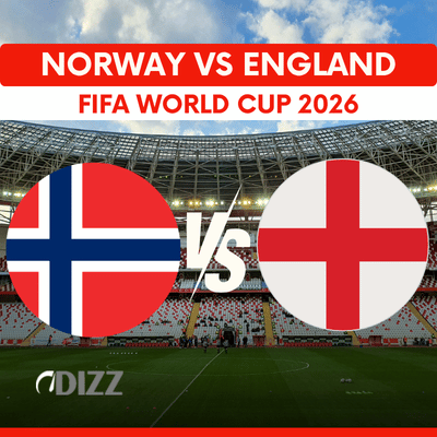 Huge match ahead! Don't miss a single minute of Norway vs England. Norway vs England